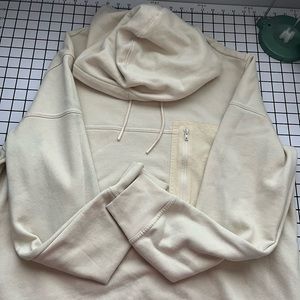 Beige hoodie